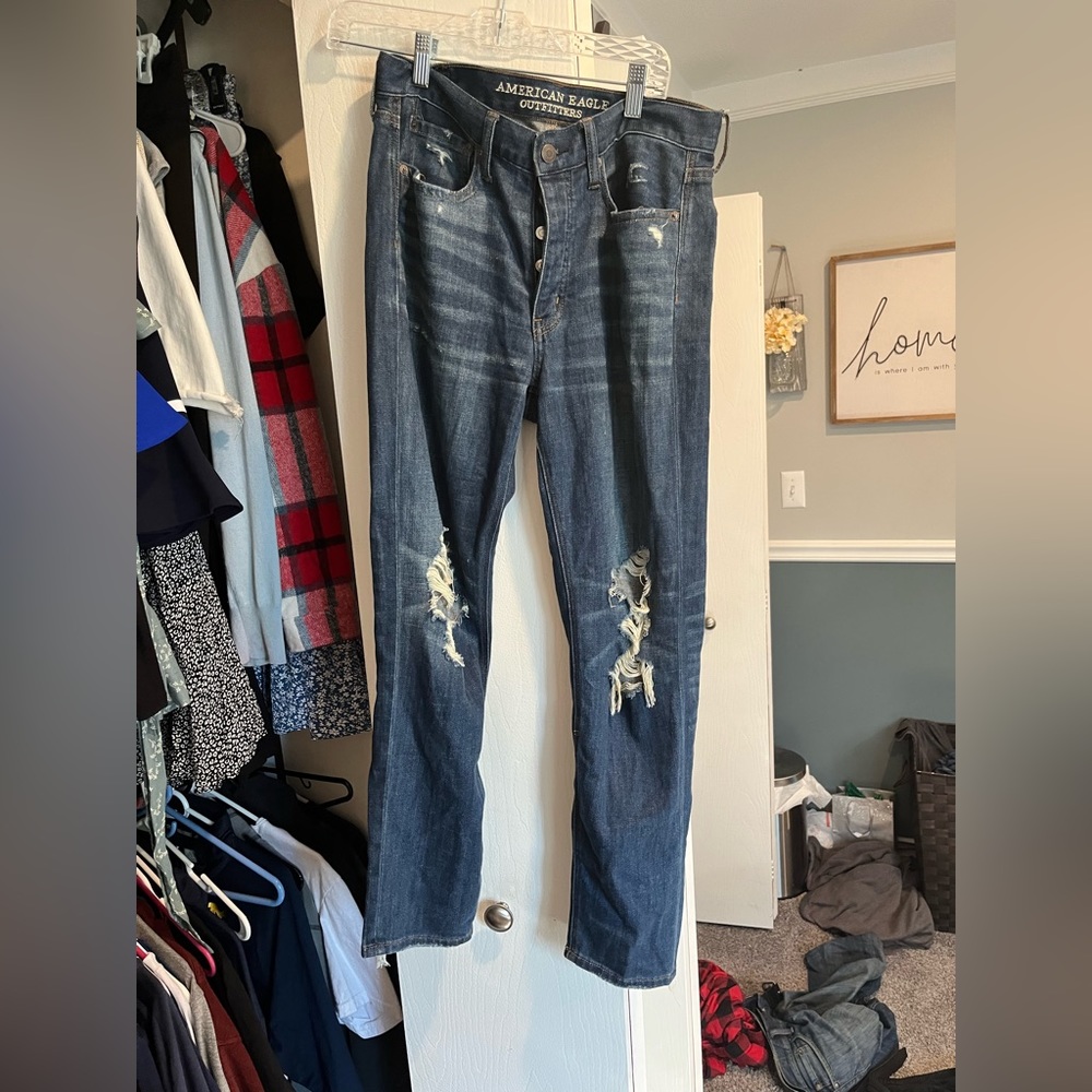 American Eagle high wasted jeans